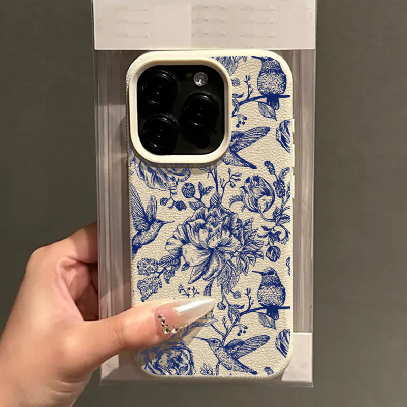 Capa de Celular Azul Retrô com - Perfume Pure Xs avaliação e preço